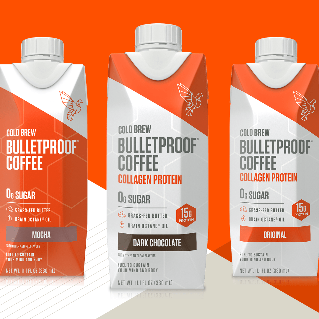 Bulletproof protein coffee